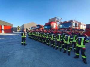 DSU: Pompierii români dislocaţi în Grecia au început misiunea, pe fondul riscului maxim de incendii